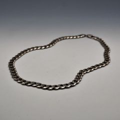 Silver925 極太喜平チェーンネックレス 66g 刻印あり アンティーク 