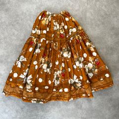 marimekko マリメッコ ウニッコ フラワー フレアスカート コットン S