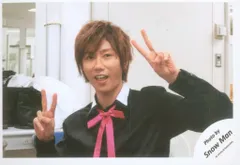 SnowMan 18年セルフィー企画 阿部亮平 公式写真 *1枚