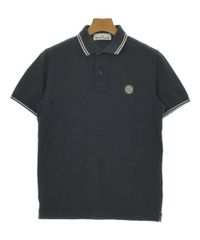 STONE ISLAND ポロシャツ スリムフィット ネイビー - メルカリ