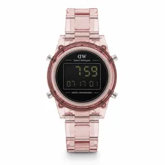 【ギフト対応可】ダニエルウェリントン DANIEL WELLINGTON 腕時計 Retro Digital Dark Pink Dark Pink 36mm レトロデジタル ダークピンク ブラック 人気 ブランド おしゃれ 誕生日 記念 プレゼント 送料無料のサムネイル