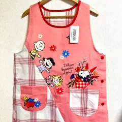 早い者勝ち 売切れごめんなさい ★*ﾟスヌーピー エプロン M～L 保育士 保育園 新品のサムネイル