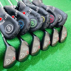 美品】イージーパワー ストロングUTアイアン 6本 #6-PA 純正カーボンR