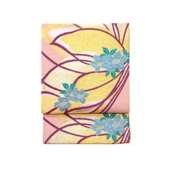帯9338 ○Ashy suzanne 紗衣 正絹 片面全通 リバーシブル 袋帯 - メルカリ