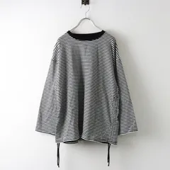 ルピリアン LUPILIEN ボーダー長袖カットソー F‖ブラック×ホワイト トップス プルオーバー Tシャツ【2400015012278】のサムネイル