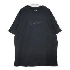 Yohji Yamamoto POUR HOMME/NEW ERA ロゴ刺繍 XL 半袖Ｔシャツ カットソー ブラック メンズ ヨウジヤマモトプールオム/ニューエラ【中古】6-0601S∞のサムネイル