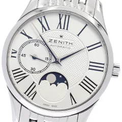 ゼニス ZENITH 03.2310.692/02.M2310 クラスエリート ウルトラシン ムーンフェイズ 自動巻き レディース 保証書付き_962043のサムネイル