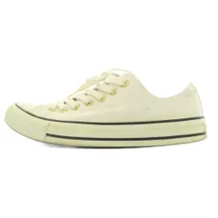 コンバース CONVERSE ALL STAR オールスター ローカットスニーカー シューズ キャンバス ロゴ US8.5 白 ホワイト /BB ■ECC004のサムネイル