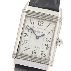 ジャガー・ルクルト JAEGER-LECOULTRE 256.8.75/Q2568403 レベルソ デュエット クラシック 手巻き レディース 良品 保証書付き_957949のサムネイル