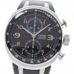 オリス ORIS 01 673 7587 7084 TT3 ウィリアムズ F1 チーム クロノグラフ リミテッドエディション 自動巻き メンズ 良品 保証書付き_952703のサムネイル