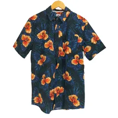 アディダスオリジナルス adidas Originals Sweet Leaf Button Up S/S Shirt Originals  メンズ ONE SIZE のサムネイル