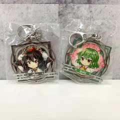 東方lostword ローソンコラボ メタルキーホルダー 風見幽香 射命丸文 2個セットのサムネイル