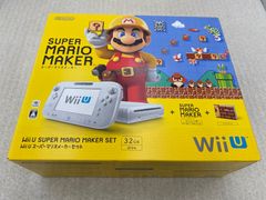 動作確認済み】WiiU本体 32GB スーパーマリオメーカー セット - メルカリ