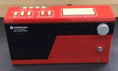 【中古・現状品】日立　HITACHI　FM/AMクロックラジオ　KC-850　通電確認済み　K-845のサムネイル