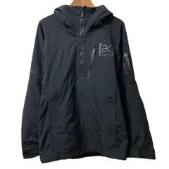 良品 BURTON AK バートン エーケー M GORE-TEX VCTY ANRK ベロシティ アノラックパーカー スノーボード ジャケット 14979 S ブラック メンズ 古着 中古 USEDのサムネイル
