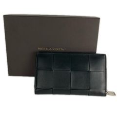 現行 RFID ICチップ【極美品】ボッテガヴェネタ 長財布 フラップ