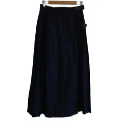 未使用 BEAMS BOY ビームスボーイ マキシ キルト スカート 13-27-0502-803 ネイビー レディース 古着 中古 USEDのサムネイル
