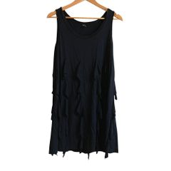 近年✨フォクシーニューヨーク　ワンピース　フリル　ノースリーブ　ティアード 良品 FOXEY NEW YORK フォクシーニューヨーク フリル ノースリーブ