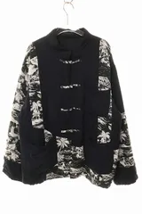 ポータークラシック Porter Classic 21SS ALOHA CHINESE JACKET M アロハ チャイニーズ ジャケット ブラック 【ブランド古着ベクトル】【中古】●260615のサムネイル