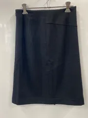 PB20⚫︎COUP DE CHANCE⚫︎クードシャンス⚫︎スカート⚫︎タイト⚫︎変形デザイン⚫︎ウール混⚫︎レディース⚫︎size36⚫︎黒のサムネイル