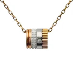 ブシュロン キャトルホワイト ネックレス 18金 K18イエローゴールド ダイヤモンド レディース  Boucheron  中古 ブシュロンのサムネイル