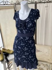 MARS♡大人気♡平成ギャル♡ヒョウ薔薇柄♡半袖ミニワンピース♡S/S