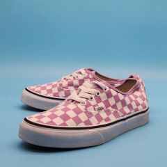 27cm VANS オーセンティック CHK INDIGO/PINK - メルカリ
