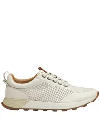 ジョンストンアンドマーフィー メンズ シューズ ドレスシューズ スニーカー レザー Johnston Murphy Mens Kinnon Perforated Leather Sneakers Whのサムネイル