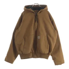 CARHARTT (カーハート) WASHED DUCK INSULATED ACTIVE JACKET ウォッシュ加工 ダック地 中綿アクティブジャケット ブラウン 104050 BRNのサムネイル