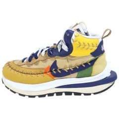 NIKE (ナイキ) ×Jean-Paul Gaultier ×sacai Vapor Waffle Sesame ジャンポール・ゴルチエ サカイ ヴェイパー ワッフル セサミ ミッドカットスニーカー US8/26.0cm DH9186-200のサムネイル