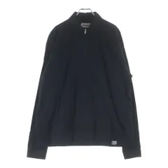 AMBUSH (アンブッシュ) ZIP UP COTTON SHIRT ロゴパッチ ジップアップ 長袖シャツ ブラックのサムネイル