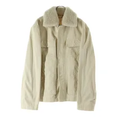 LOUIS VUITTON (ルイヴィトン) 23SS MONOGRAM WORKWEAR BOA JACKET RM231Q TZ0 HOA45W モノグラム ボア ワークウェアジャケット アイボリーのサムネイル
