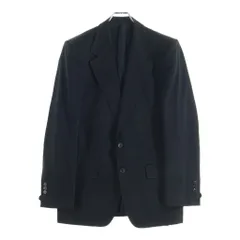 YVES SAINT LAURENT (イヴサンローラン) ウール シングル 2ボタン ジャケット ブラック 28PBYCのサムネイル
