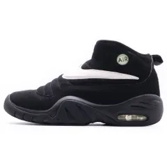 NIKE (ナイキ) AIR SHAKE NDESTRUKT アシェイク インデストラクト ハイカットスニーカー ブラック/ホワイト US10/28cm 880869-001のサムネイル