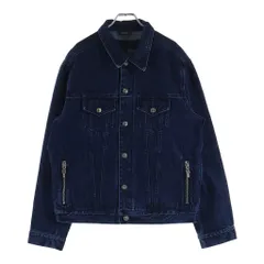 CHROME HEARTS (クロムハーツ) MOTORBREATH モーターブレス ダガージップクロスボールボタンデニムジャケット インディゴのサムネイル