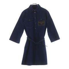 新品タグ付 Lサイズ グッチ デニム ワンピース ホースビット シェリー