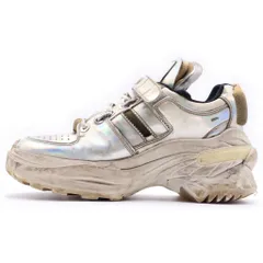 Martin Margiela 22 (マルタンマルジェラ) 18AW Low Top Retro Fit Sneakers ローカット レトロフィットスニーカー シルバー S39WS0037のサムネイル