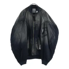 MAISON MIHARAYASUHIRO (メゾンミハラヤスヒロ) Aged Flight Jacket エイジフライトジャケット ブラック J13BL151のサムネイル