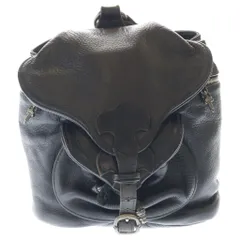 CHROME HEARTS (クロムハーツ) FLERKNEE MINI BACKPACK フレアニー ダガージップ ミニ レザーリュックサック バックパック ブラックのサムネイル