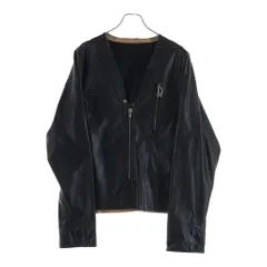 Rick Owens (リックオウエンス) V Safety Jacket セーフティ カーフレザージャケット ブラック RU01E5775 LTPのサムネイル