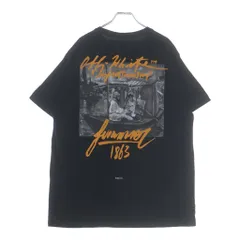 OFF-WHITE (オフホワイト) 19SS Summer Over T-shirt オーバーサイズ半袖Tシャツ ブラック OMAA038R19185009