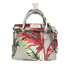 メゾン マルジェラ(Maison Margiela) 5AC タペストリー スモール S35WG0227 レディース レザー ショルダーバッグ グレー,グリーン,レッドのサムネイル