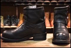 8E 良品 黒タグ】Chippewa チペワ サンドスエード エンジニア 91071