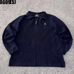 ポロラルフローレン ネイビー ジップアップ パーカー L 0609