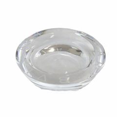 ブルガリ BVLGARI ローゼンタール Rosenthal 灰皿 トレイ ガラス ロゴ クリア ■GY17 /MQ ■OHのサムネイル