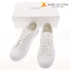 ■ FILLIN フィルイン スニーカー 靴 クラシック CLASSIC WHITE ローカット レザー メンズ 28cm 白 箱付きのサムネイル
