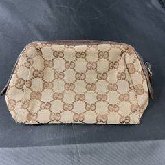 未使用】GUCCI GGキャンバス ラブリーハート 化粧ポーチ - メルカリ