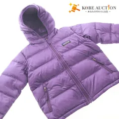 ■ Patagonia パタゴニア キッズ ダウンジャケット 長袖 アウター フード 子供服 メンズ レディース 4T(4歳向け) パープル 紫のサムネイル