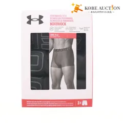 ■ UNDER ARMOUR アンダーアーマー ボクサーパンツ UAパフォーマンステック アンダーウェア 3枚セット 1387418 メンズ 3XL ブラックのサムネイル