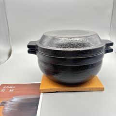 入手困難！未使用 長谷園 男厨 土鍋 (1800ml) NC-94 多様鍋 両手鍋